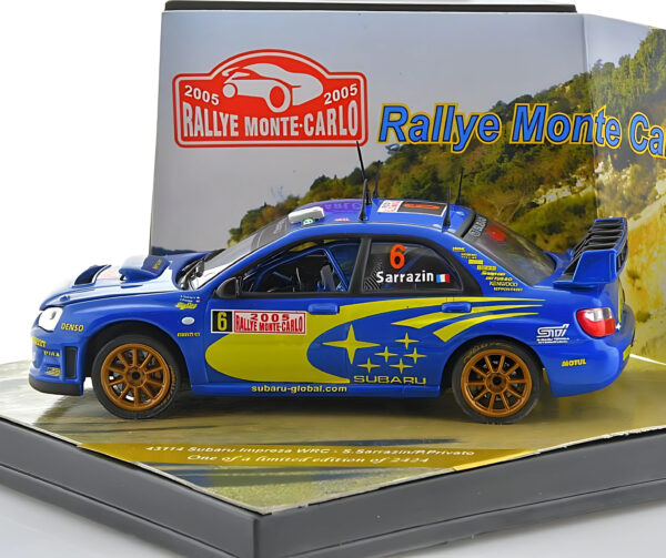 Subaru Impreza WRC #6 S. Sarrazin – Monte Carlo 2005 – 1:43 VITESSE - Image 2