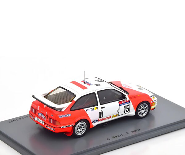 Ford Sierra RS Cosworth #15 C. Sainz – Tour de Corse 1987 – 1:43 SPARK - Image 2