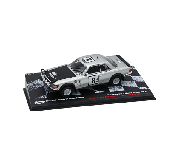 Mercedes-Benz 500 SLC – B. Waldegård Rally Côte d’Ivoire 1980 – 1:43 Altaya