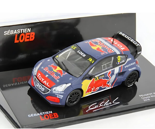 Peugeot 208 RX Loeb – World RX Bélgica 2018 – 1:43