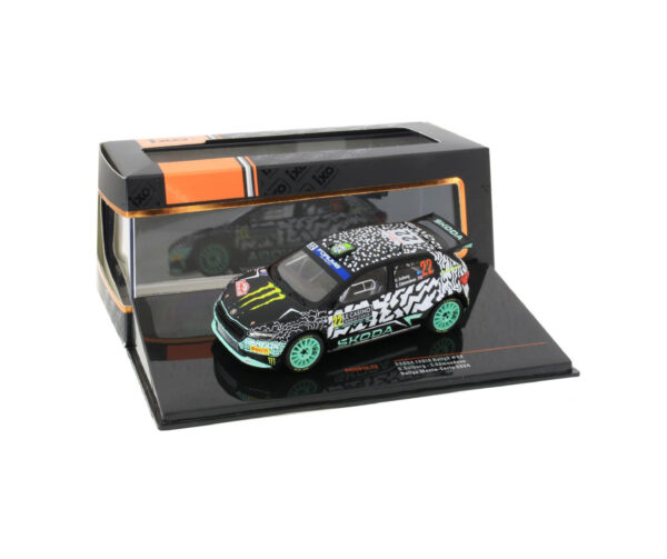 Skoda Fabia Rally2 #22 – O. Solberg Monte Carlo 2024 – 1:43 iXO