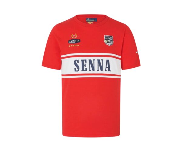 Camiseta Oficial Ayrton Senna Red Edition