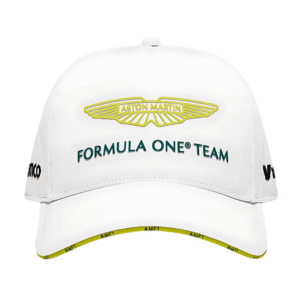 Gorra Aston Martin F1 Blanca Oficial