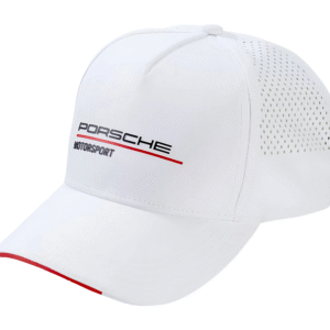 Gorra Porsche Motorsport Blanca Ventilada