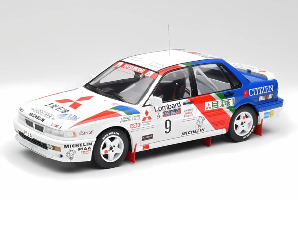 Mitsubishi Galant VR-4 #9 K. Eriksson RAC Rally 1990 – IXO 1:18 - Image 4