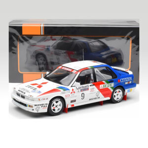 Mitsubishi Galant VR-4 #9 K. Eriksson RAC Rally 1990 – IXO 1:18