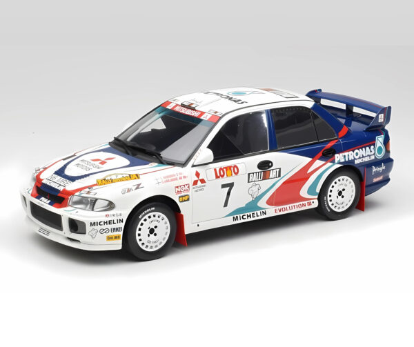 Mitsubishi Lancer Evo III Group A T. Mäkinen Australia 1996 – OTTO 1:18 - Image 4