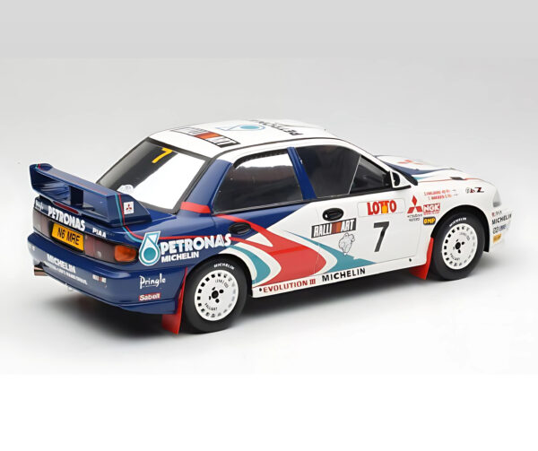 Mitsubishi Lancer Evo III Group A T. Mäkinen Australia 1996 – OTTO 1:18 - Image 3