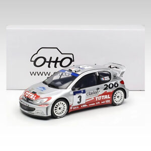 Peugeot 206 WRC #3 G. Panizzi Tour de Corse 2002 – OTTO 1:18