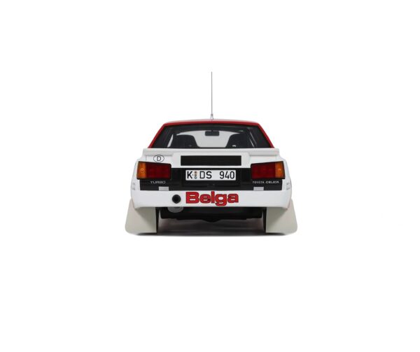 Toyota Celica Twin Cam Rally Haspengouw 1985 – OTTO 1:18 - Image 2