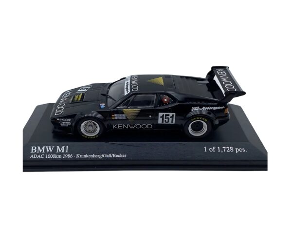 BMW M1 ADAC 1000KM Nürburgring 1986 – Minichamps 1:43