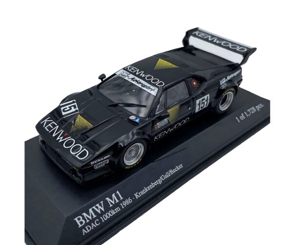 BMW M1 ADAC 1000KM Nürburgring 1986 – Minichamps 1:43 - Image 2