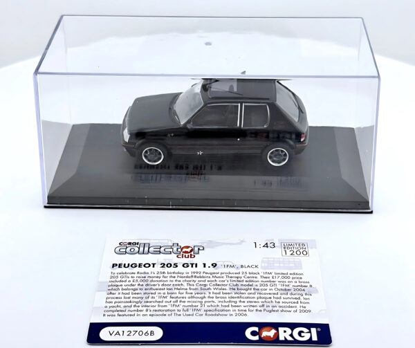 Peugeot 205 GTI 1.9 – Corgi 1:43 - Image 4