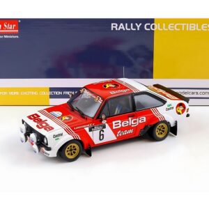 Ford Escort MKII RS1800 #6 Droogmans – Haspegouw Rally 1982 – Sunstar 1:18