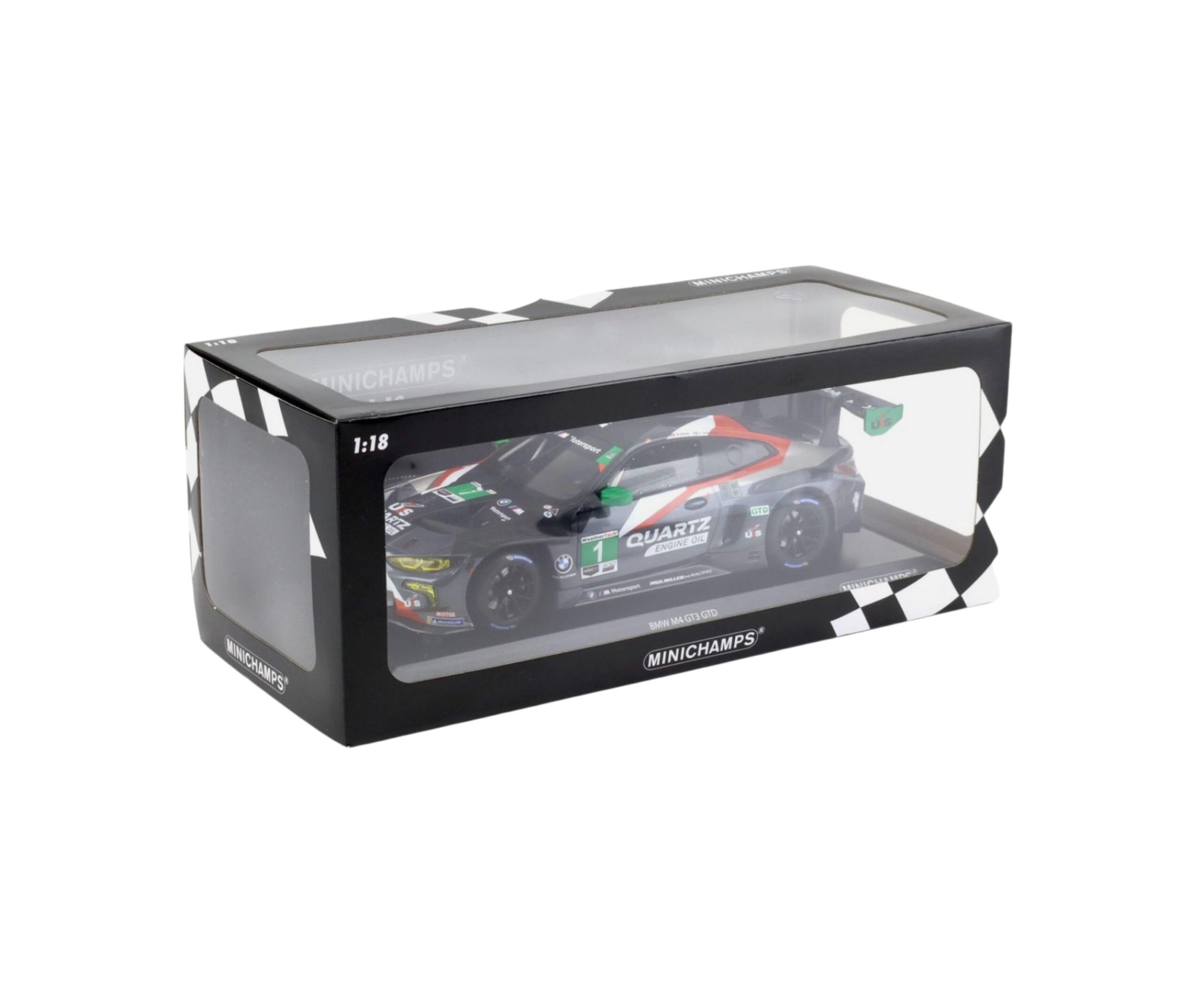 BMW M4 GT3 GTD – Paul Miller Racing – 12H Sebring 2022 – Minichamps 1:18 - Image 4