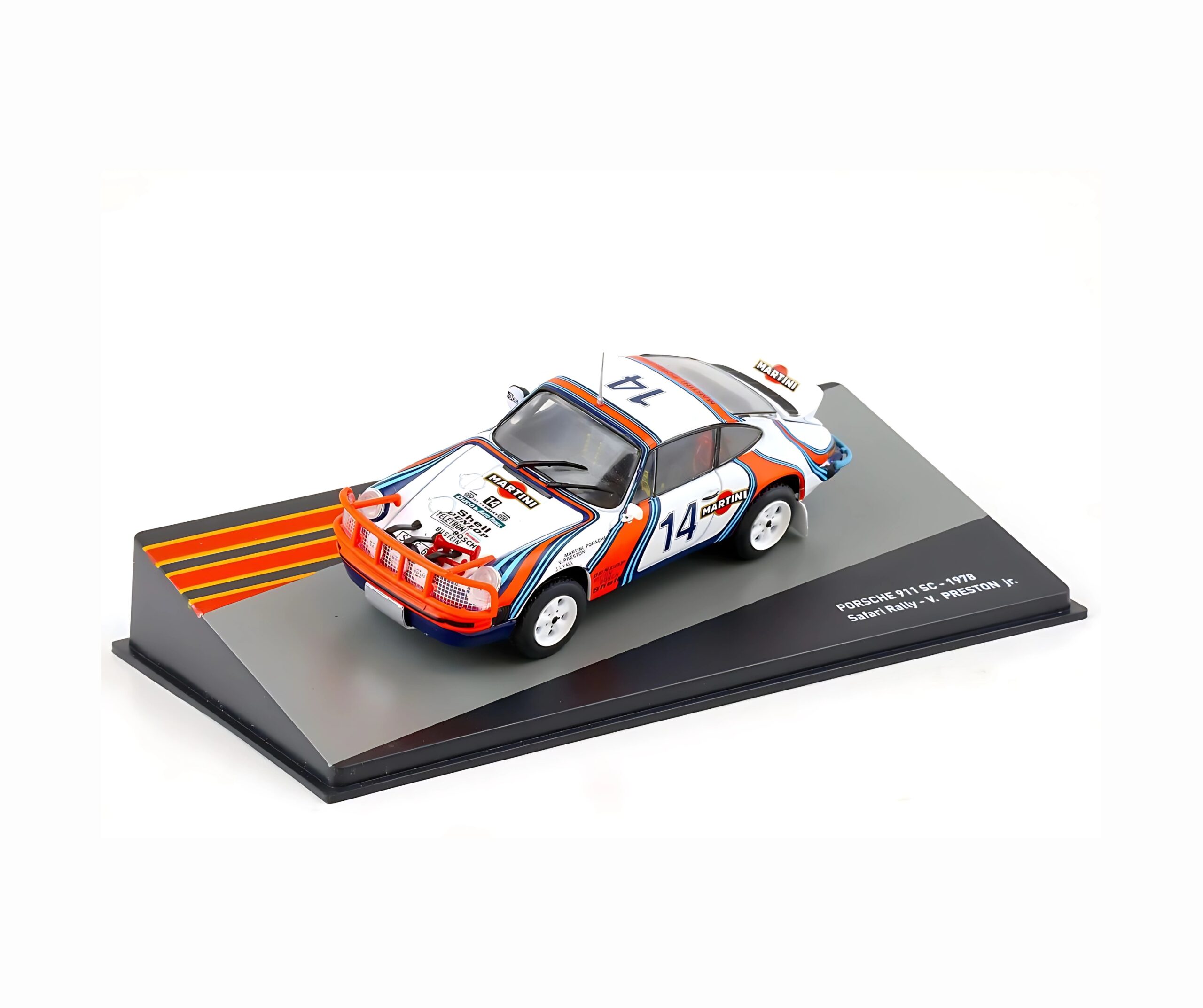 Porsche 911 SC #14 – Safari Rally 1978 Martini – Altaya 1:43