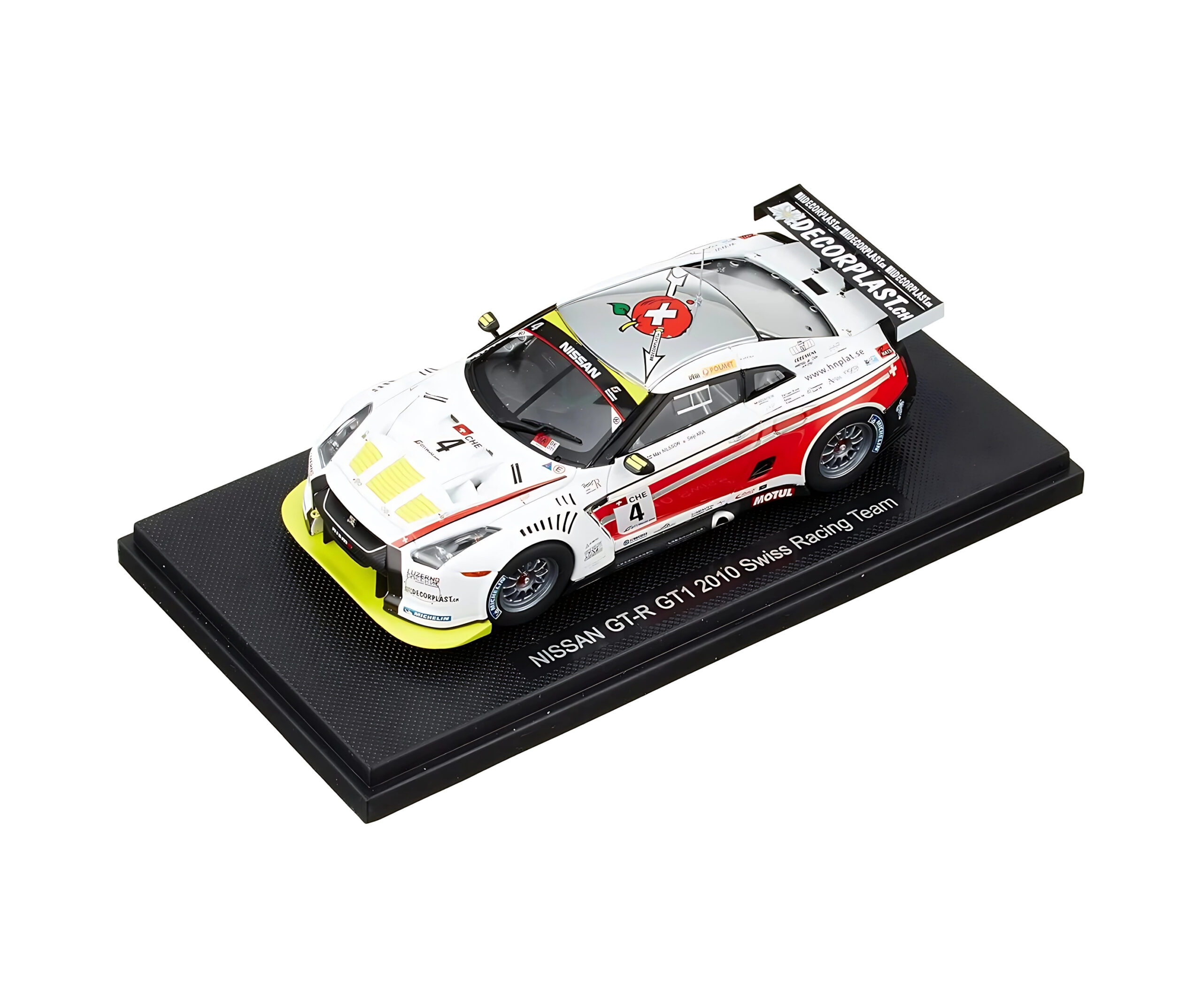 Nissan GT-R GT1 – Swiss Racing Team 2010 – 1:43 EBBRO