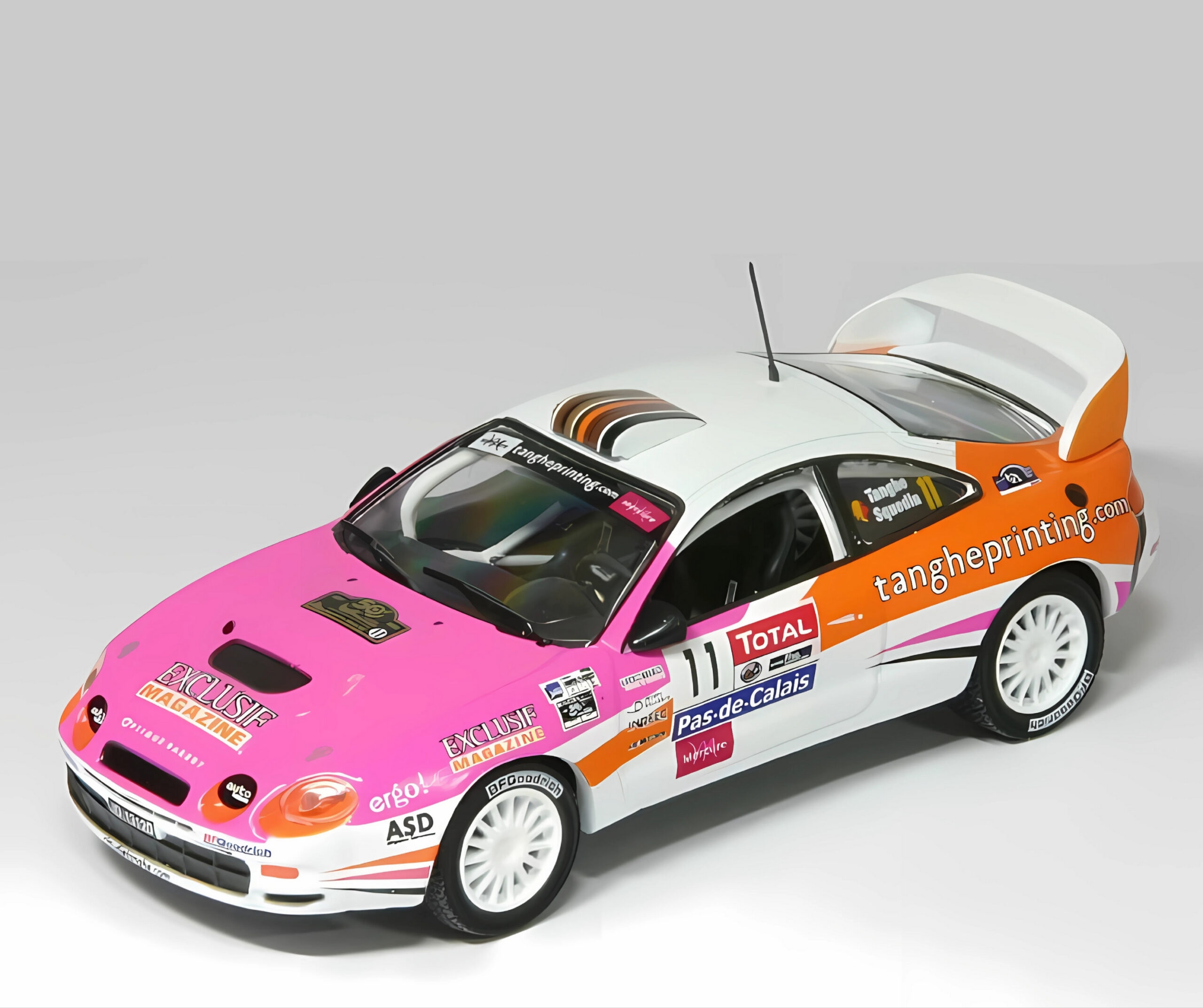 Toyota Celica GT-Four – Rallye Le Touquet 2010 – 1:43 Altaya - Image 3