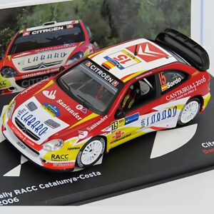 Citroën Xsara WRC – Rally RACC 2006 – Dani Sordo / Marc Martí – 1:43 Altaya